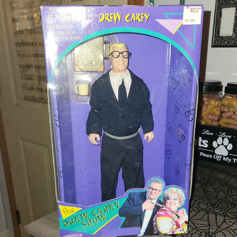 Drew Carey Show Collectible Action Figure - Black Suit